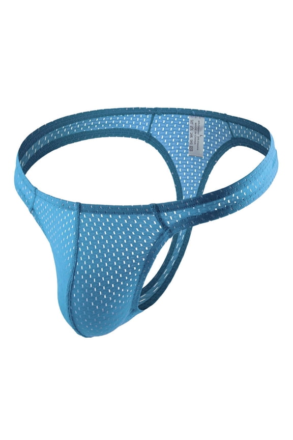 Valentine's Day Gifts for Him Meitianfacai Mens Underwear Ring Panties Fashion Breathable Nylon Mesh Thong Cool And Comfortable Mens Thong Underwear Mens Underwear
