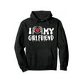 thumbnail image 1 of Valentine's Day Gifts Lovely I Heart My Girlfriend I Love My Girlfriend Halloween Pullover Hoodie, 1 of 5