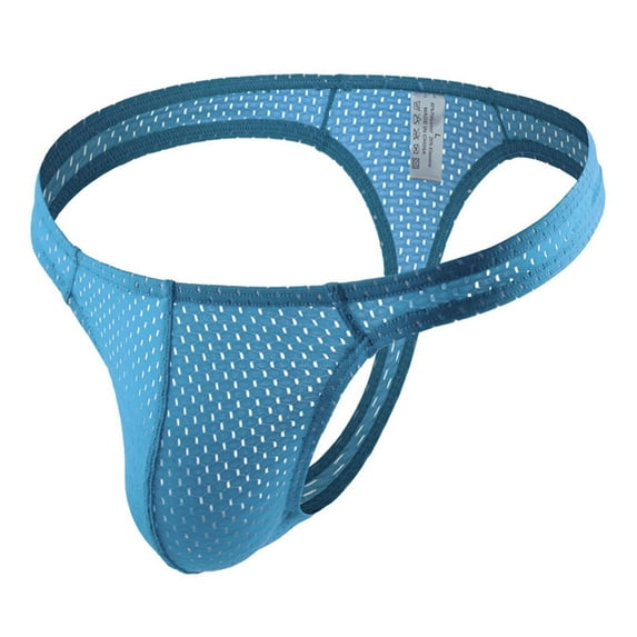 Valentine's Day Gifts for Him Meitianfacai Underwear Ring Panties Fashion Breathable Nylon Mesh Thong Cool And Comfortable Mens Thong Underwear Mens Underwear