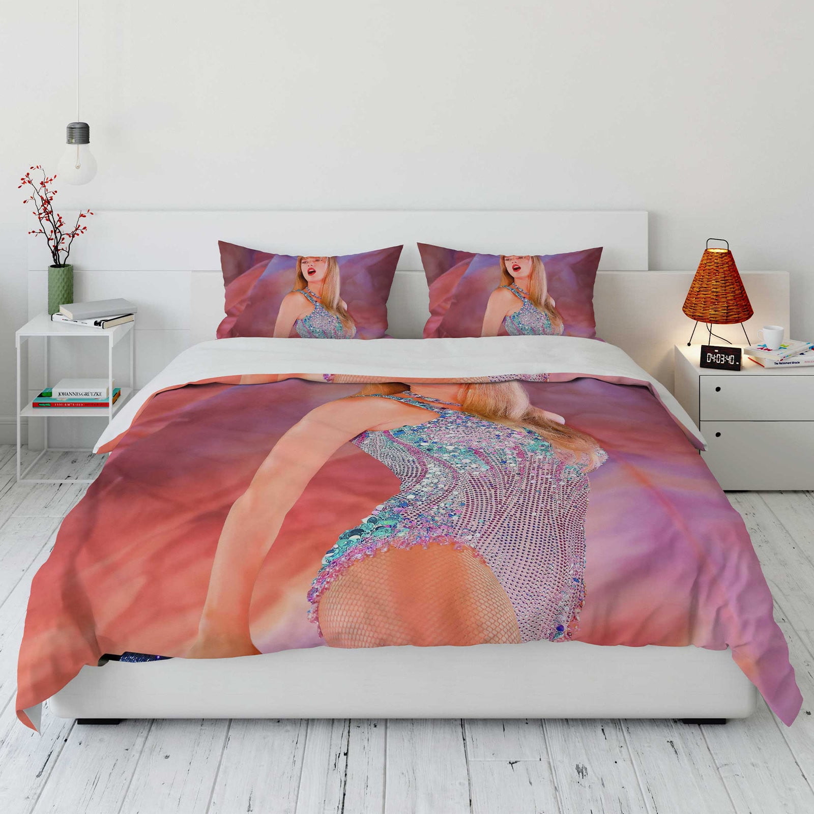 Taylor Swift Bedding Sets The Eras Tour Duvet Cover And Pillowcases  Swifties Bedroom Decorations Gift Taylors Albums Blanket And Pillow Covers  - Laughinks