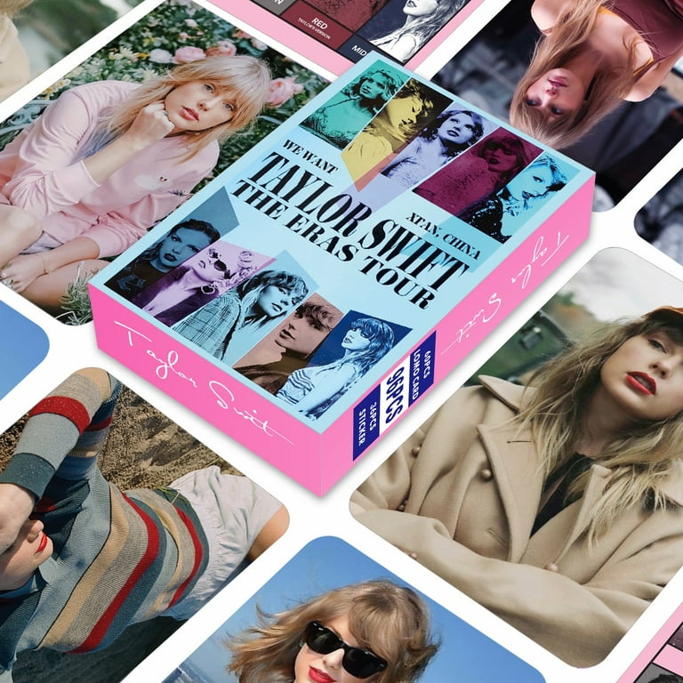 Valentine's Day Gifts：Taylor Swift Gifts, 96 Pieces of Peripheral Cards,Ts  Sticker Card Set Collection Card Star Card , Multicolor 