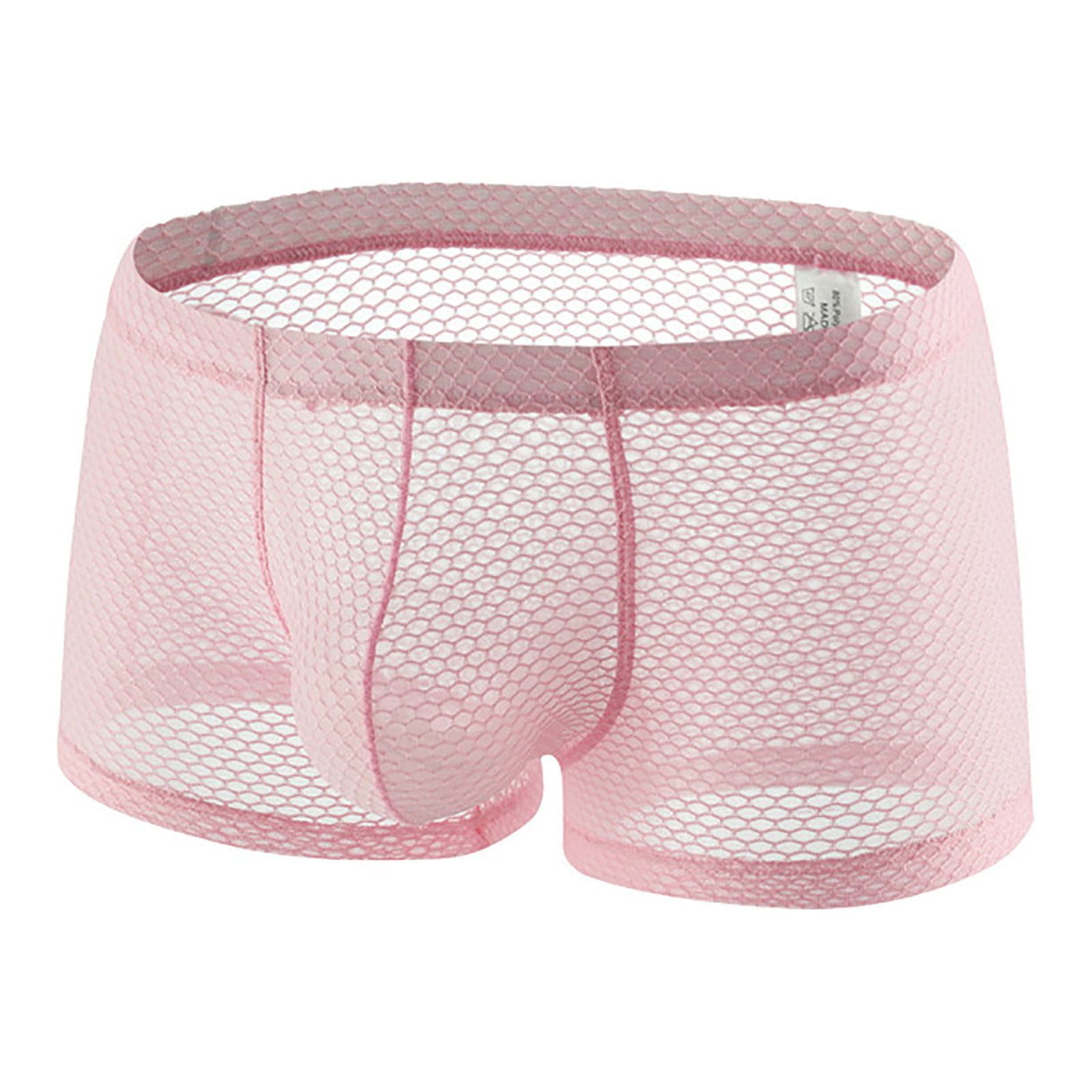 Valentine's Day Gifts for Him Meitianfacai Underwear Men's Fashion Men's  Underwear Boxer Shorts Breathable Mens Boxer Briefs Pink 