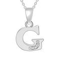 thumbnail image 1 of Valentine's Day Gifts for Woman Fashion Women Gift 26 English Letter Name Chain Pendant Necklaces Jewelry G, 1 of 1