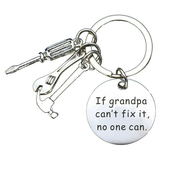 Valentine's Day Gifts for Woman Fathers Day Gift If Cant Fix It No One Can Key Chain With Tool A