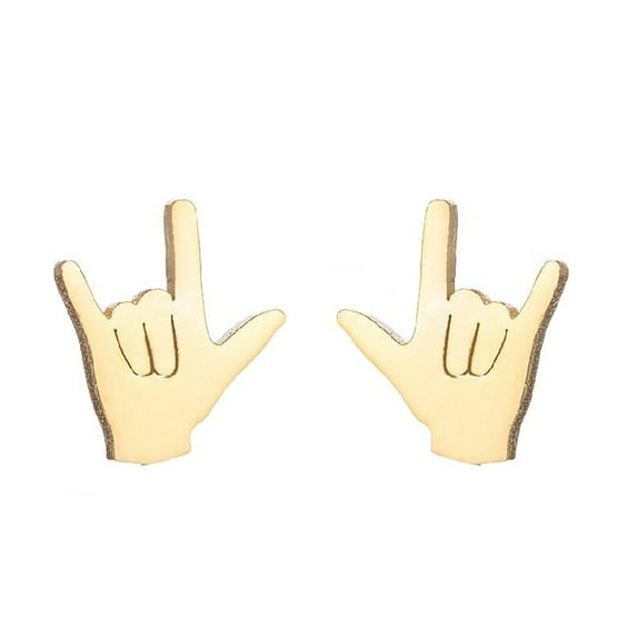 Valentine's Day Gifts for Woman Women'S Fashion Earrings Color Clavicle Exquisite Earrings Earrings Gold