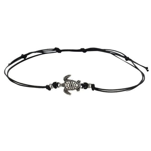 Valentine's Day Gifts for Woman Women'S Foot Chain Anklets Vintage Bracelet Jewelry Black