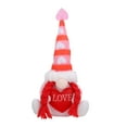 thumbnail image 1 of Valentine's Day Decorations Set - Plush Swedish Tomte Figurines with Heart Hat for Home Table, Mantel, Tiered Tray, Shelf Decor & Sweet Valentine's Day Gifts, 1 of 4