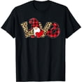 thumbnail image 1 of Valentine's Day Gnome Leopard Love Funny T-Shirt, 1 of 3