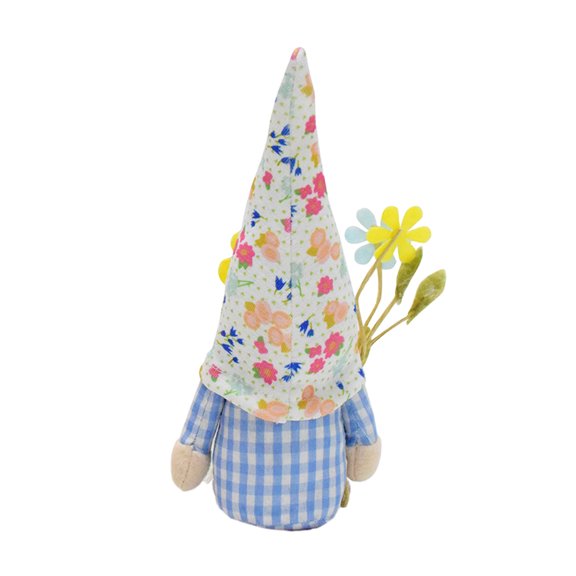 Valentine's Day Gnomes Handmade Scandinavian Dolls Flower Rudolfs Dolls Handmade Little Dwarfs for Table Window Display