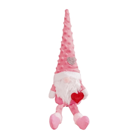 Valentine's Day Gnomes Stuffed Plush Holding Heart Dwarfs Doll for New Year Party Dining Table Decoration Gift