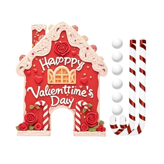 Valentine's Day Golf Set for Couples - Wooden Golfing Game for Date Night, Gift for Him & Her, Romantic Sports Activity with Putter & Balls