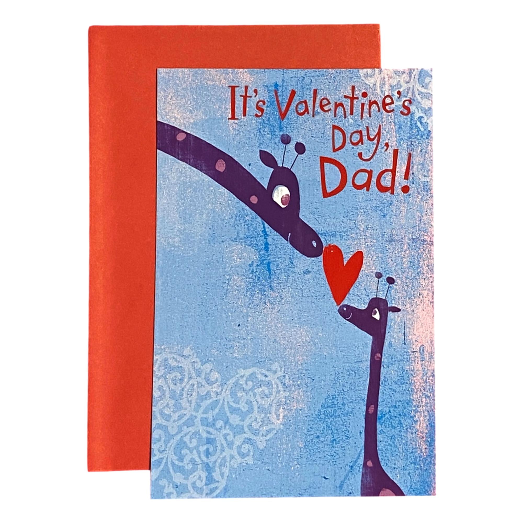 Valentine's Day Greeting Card for Father It's Valentine's Day