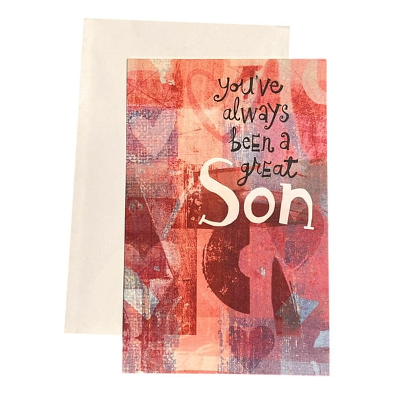 Valentine's Day Greeting Card for Son - You've always been a great Son; Heart