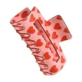 thumbnail image 1 of Valentine's Day Hair Clip Large Hair Claw Clip Fashion Hair Adornment Holder Heart Barrettes Hair Styling Tool Ornaments, 1 of 8