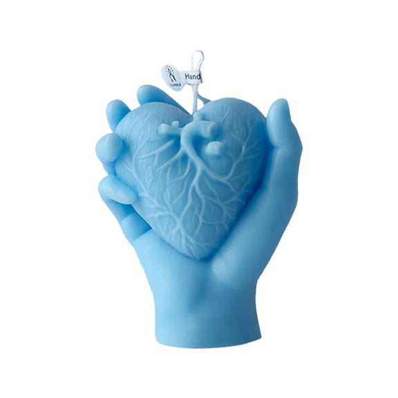 Valentine's Day Hand Held Heart Aromatherapy Candle Creative Decoration Personalized Love Heart Candle