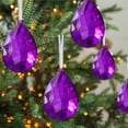 thumbnail image 1 of Valentine’s Day Hanging Gemstone Ornament Clear Shimmering Plastic Pendant with Ribbon for Valentine Tree Decor Home Party Holiday Scene Arrangement Gifts, 1 of 6