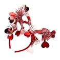 thumbnail image 1 of Valentine's Day Headband Party Favors Decor Love Heart Shaped Sequins Headband, 1 of 6