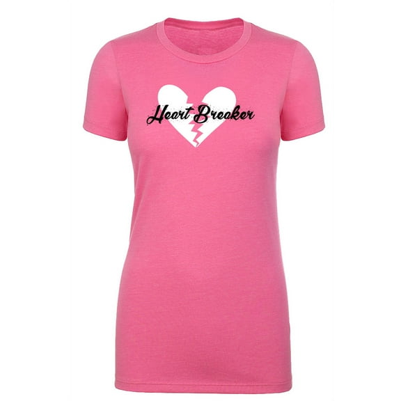 Valentine's Day Heart Breaker Shirt, Woman's T-shirts, Funny Valentine's Shirt - Broken Heart