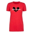 thumbnail image 1 of Valentine's Day Heart Breaker Shirt, Woman's T-shirts, Funny Valentine's Shirt - Broken Heart, 1 of 1