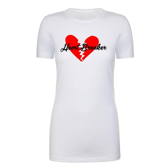 Valentine's Day Heart Breaker Shirt, Woman's T-shirts, Funny Valentine's Shirt - Broken Heart