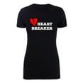 thumbnail image 1 of Valentine's Day Heart Breaker T-shirts, Woman's Graphic Tee, Heart Breaker Shirt - Heart Breaker, 1 of 1