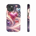 thumbnail image 1 of Valentine's Day Heart Design Phone Case for Couples, Compatible with iPhone 11/12/13/14/15/16 (Pro Max/Plus), 1 of 9