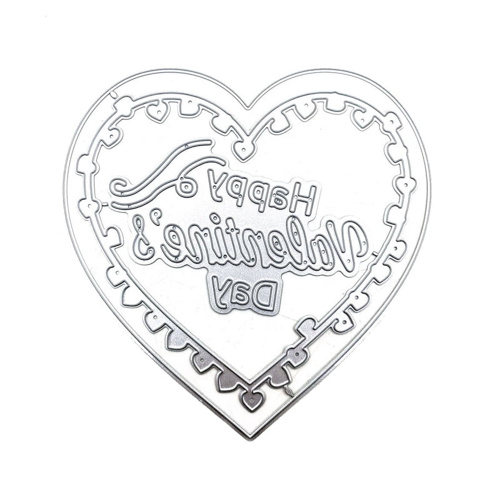 Valentine's Day Walking Lovers Metal Craft Dies - Cutting & Embossing Dies For Scrapbooking, Card Making, DIY Paper Crafts