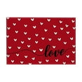 thumbnail image 1 of Valentine's Day Heart Placemat Table Mat Seasonal Table Mats for Party Kitchen Dining Decoration, 1 of 6