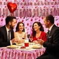 thumbnail image 1 of Valentine’s Day Heart Rain-Foil Curtain - Sparkling Red Heart Backdrop, Easy-to-Install Romantic Decor for Weddings, Proposals, Anniversary Parties & Celebrations, 1pc, 1 of 5