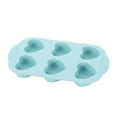 thumbnail image 1 of Valentine's Day Heart Shaped Chocolate Molds, 6-Cavity Heart Shaped Silicone Mold, Mini Muffin Silicone Molds, Non-Stick Baking Mold, Fondant Mold for Ice Cube, Resin Crafts, Soap, Candle Making, 1 of 4
