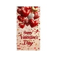 thumbnail image 1 of Valentine's Day Heart Shaped Door Curtain, Hanging Flag Decorations, Party And Home Decor, Romantic Decor - Romantic Atmosphere, Heart - Themed Design, Door Curtain Cover, Window, 1 of 5