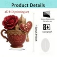 thumbnail image 1 of Valentine's Day Heart Shaped Tea Cup Ornament with Romantic Design, Decorative Gift for Lovers and Special Partners, Festive Home Decor for Romantic Occasions and Relationship Celebrations, 1 of 4