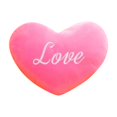 thumbnail image 1 of Valentine's Day Heart Shaped Throw Embroidery Love Decorative Pillow Cotton Stuffed Fluffy Heart Plushie Back Cushions for Couch Bed Kid Girls Women, 1 of 6