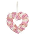 thumbnail image 1 of Valentine's Day Heart-Shaped Wreath, SSNTSY Artificial Flower Pendant, Front Door Wreath, 12.6 inch Simulation Rose Wedding Wreath for Front Door, Window, Wall, 1 of 8