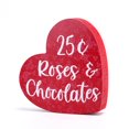 thumbnail image 1 of Valentine's Day Heart Wooden Sign, Tabletop Centerpiece Decor, Love Confession Wooden Decor, Wedding Table Heart Decor, Ideal for Romantic Confessions, Valentine's Gatherings Decoration, 1 of 5