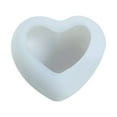 thumbnail image 1 of Valentine's Day Heart-shaped Chocolate Dessert & Candle Mold, Non-stick Baking Tool For Weddings, Anniversaries & Romantic Celebrations, Easy To Clean, 2.28*2.09in, C, 1 of 6