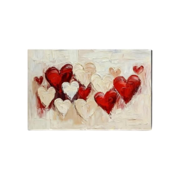 Valentine's Day Heart-shaped Product Decorative Painting Poster and Art Print for Hanging