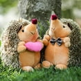 thumbnail image 1 of Valentine's Day Hedgehog Stuffed Animal - Premium Plush Toy for Kids & Adults, Cute Home Decor for Fireplace, Shelf, Table, Great Gift for Social Skills & Love Celebrations, Child-Safe Materials, 1 of 4