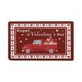 Valentine's Day Home Love Door Mat Absorbent Non Living Room Kitchen