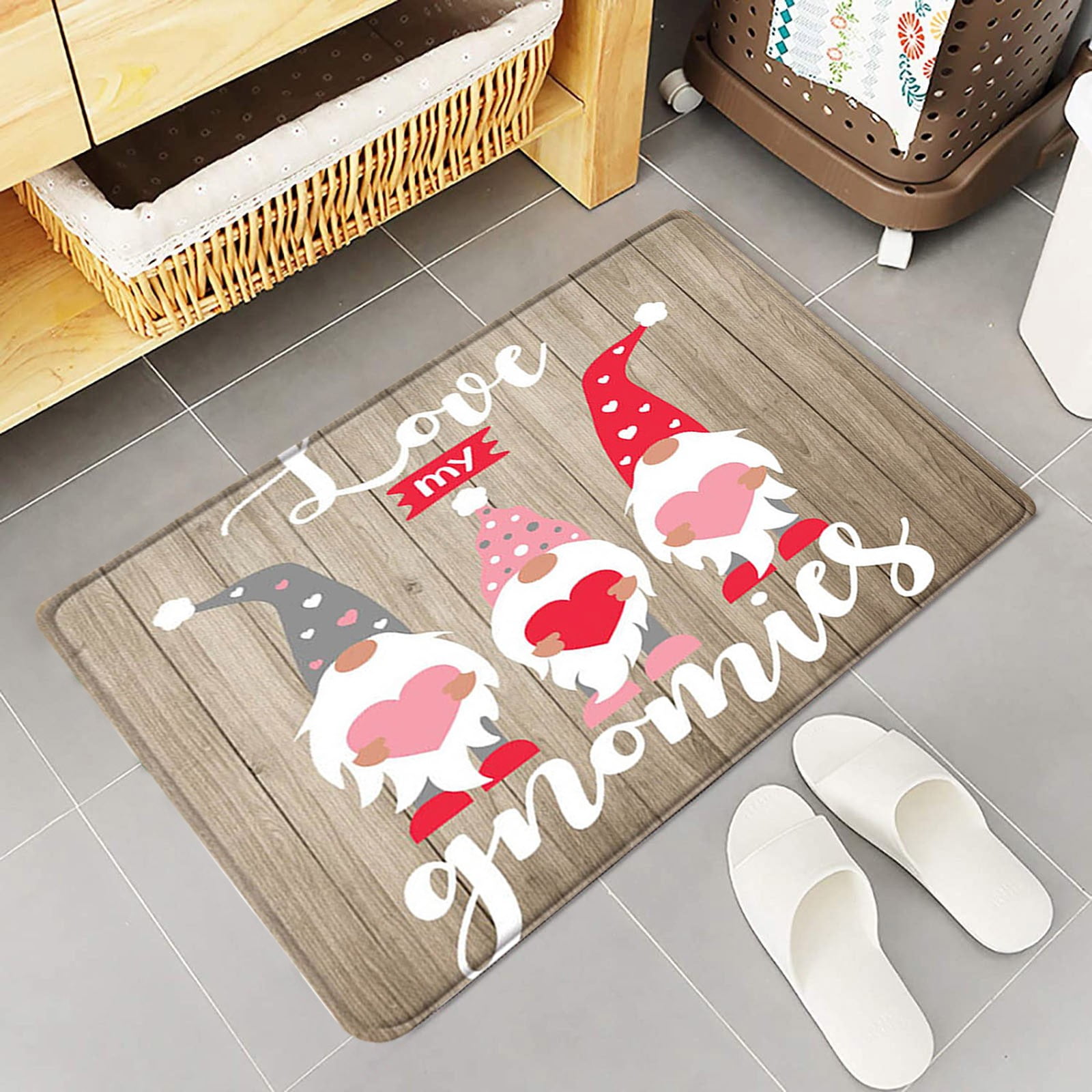 Valentine's Day Home Love Door Mat Absorbent Non Living Room Kitchen