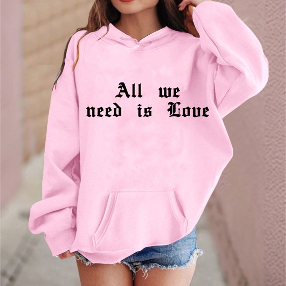 Valentine's Day Hoodies for Teen Boys Hoodies Heart Print Hoodie Oversized Girls Casual Long Sleeve Loose Pullover Cute Clothes Girls Tops Size 3T
