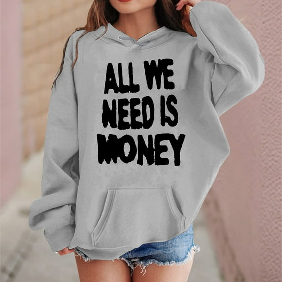 Valentine's Day Hoodies for Youth Hoodies Love Print Oversized Hoodie Long Sleeves Warm Loose Pullover Cute Clothes Cute Clothes for Girls 5T