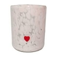 thumbnail image 1 of Valentine's Day Icon Glass Cups - 14 oz Red Hearts Themed Stemless Wine Glasses Double Old Fashioned Icon Juice Glasses Drinking Cups for Wedding Home Bar Decor Valentines Gifts, 1 of 6