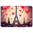 thumbnail image 1 of Valentine's Day Indoor Rug Outdoor Carpet Door Rug Polyester Non-Slip Machine Washable Bath Mats, 1 of 6