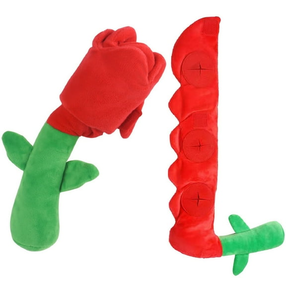 Valentine's Day Interactive Pet Enrichment Toy with Squeaky Crinkle Puzzle Mat for Dogs and Cats