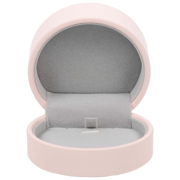 Valentine's Day Jewelry Box Tiny Round Jewelry Case Clamshell Pendant Box For Pendant