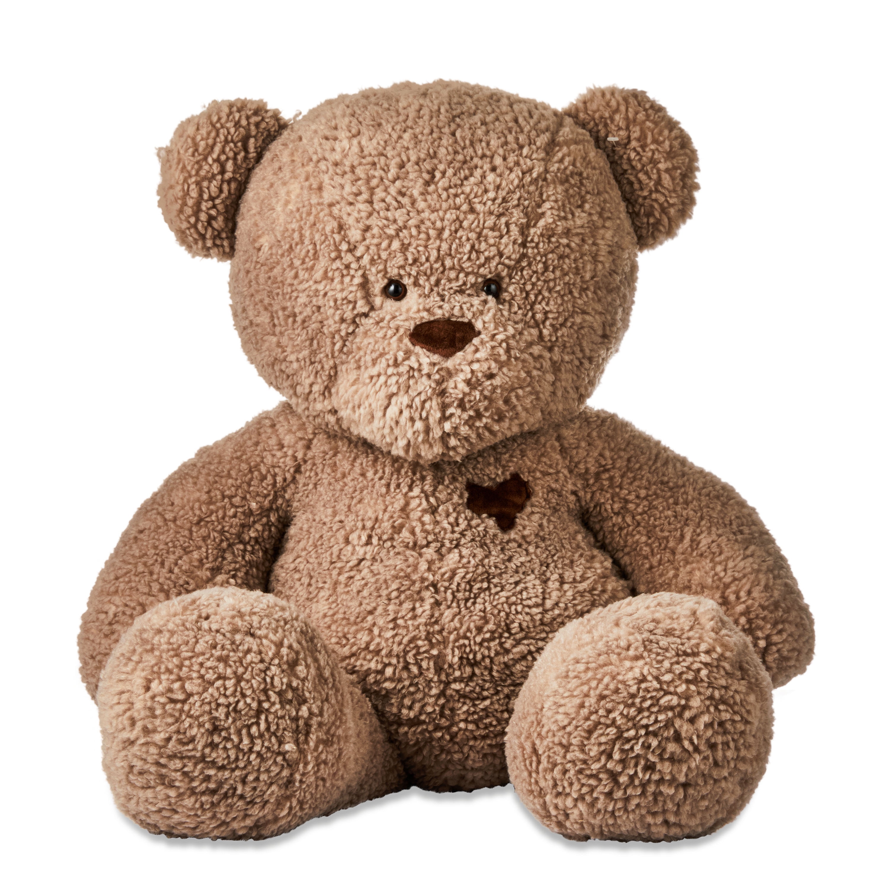 Valentine's Day Jumbo 44" Greige Plush Bear, Child, Way To Celebrate