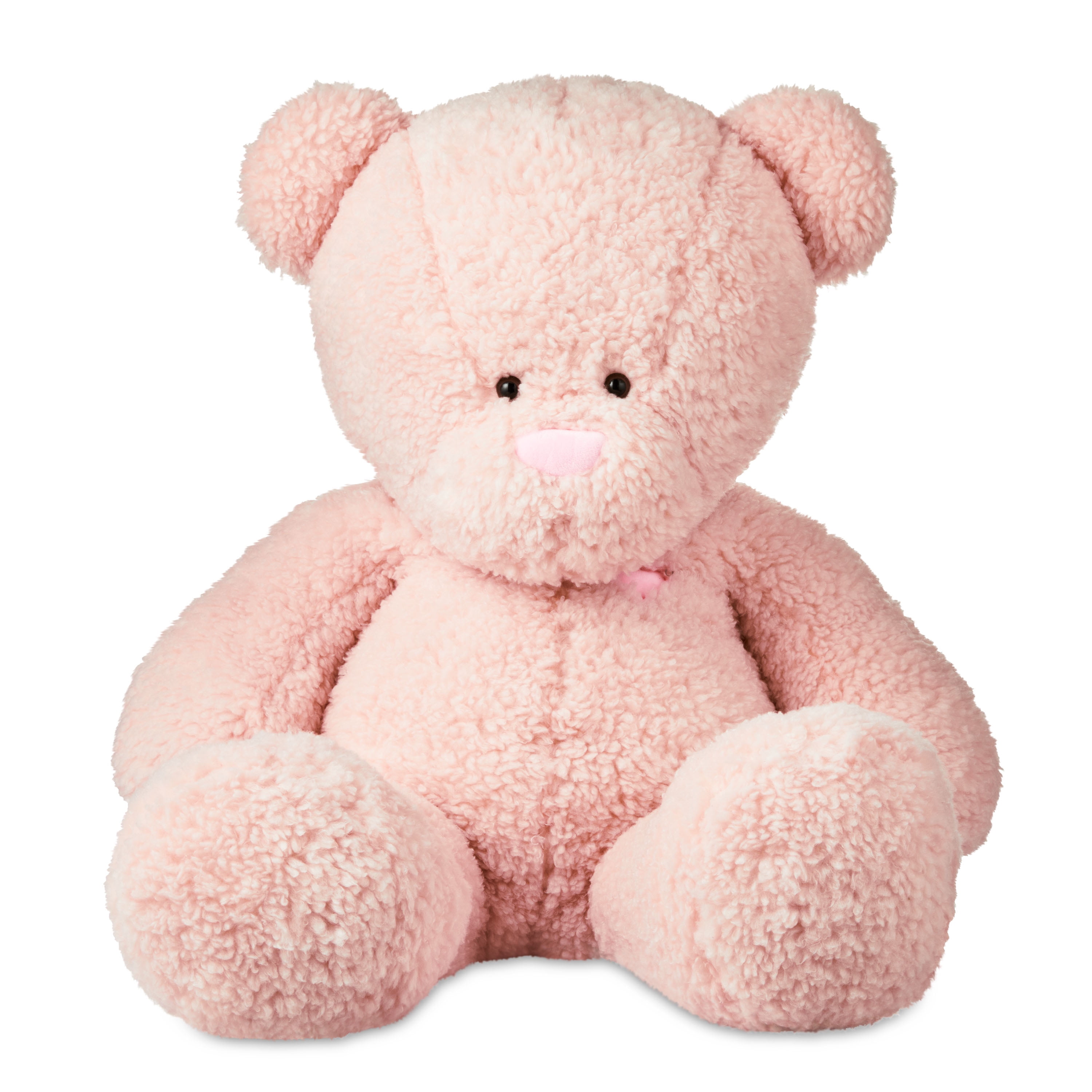 Valentine's Day Jumbo Pink Bear Plush Toy, 26", by Way To Celebrate