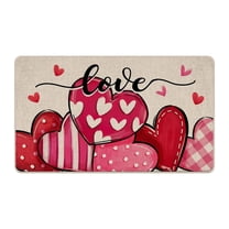 Valentine's Day Kitchen Carpet Carpet Kitchen Mat Decoration Festival Floor And Door Mat Home Decoration 15.75x23.62 Inches