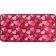 thumbnail image 1 of Valentine's Day Kitchen Rug, Anti-Fatigue Washable Cushioned Standing Non Slip Red Heart Valentine Runner Floor Mat Area Rug for Kitchen Bedroom Laundry Room 39" X 20", 1 of 7